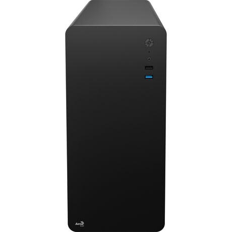Aerocool CS110 mini tårnhus (sort | 2x USB-A)