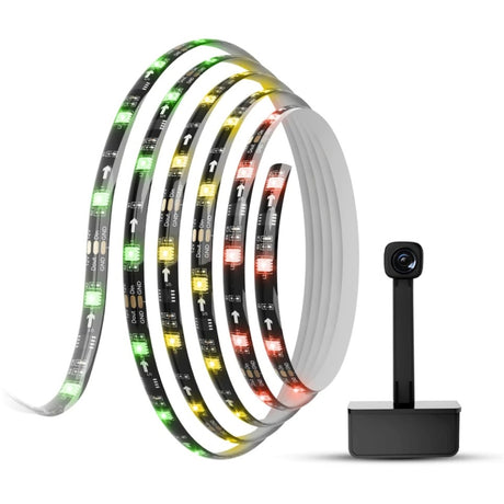Govee h6199 dreamview t1 tv achtergrondverlichting sfeerverlichting (5 meter, rgbic, wifi, bluetooth, voor 75 - 85 inch tv's)
