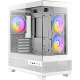 Antec cx500m argb mini tårnhus (hvid | 2x USB-A | 1x USB-C | hærdet glas)