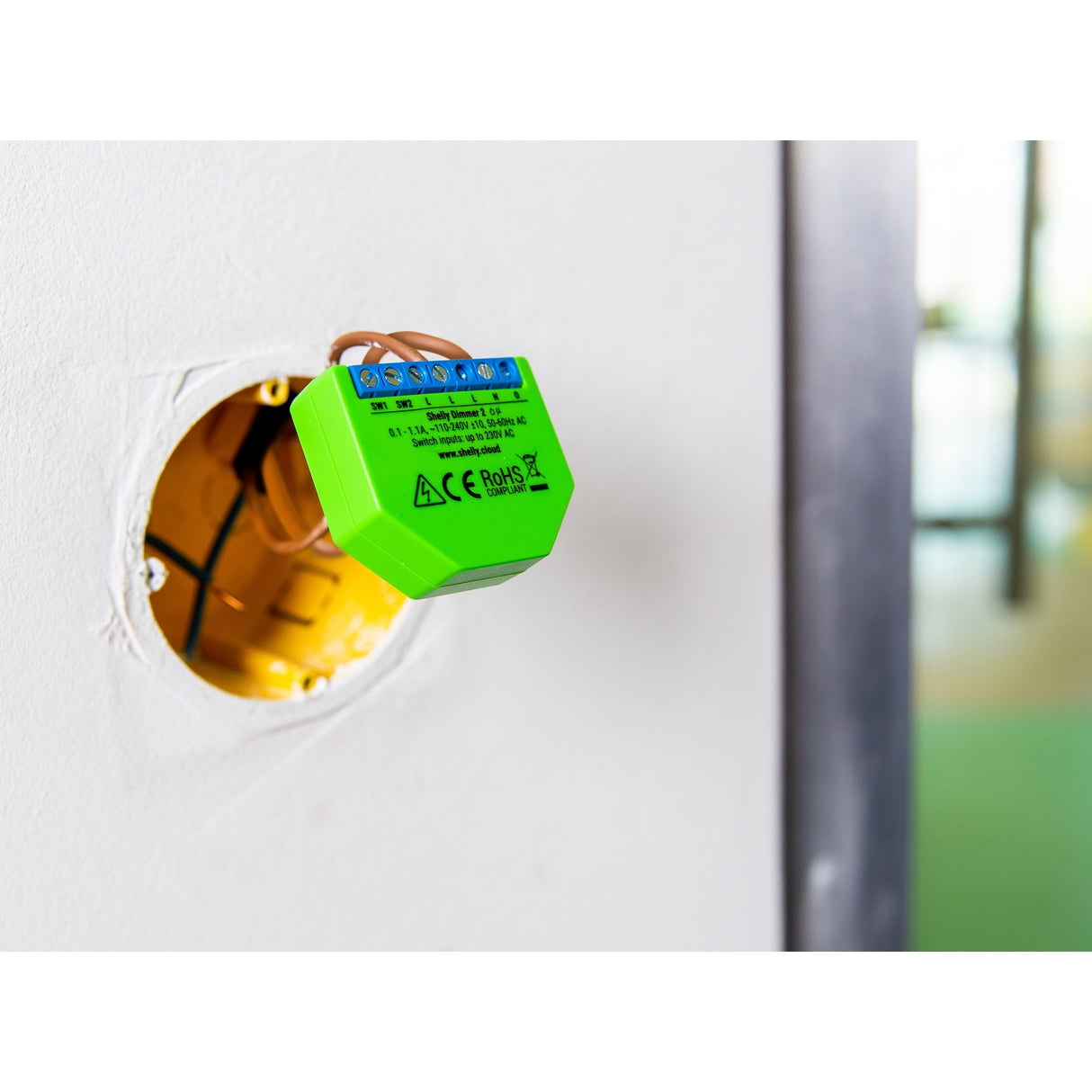 Shelly lysdæmper 2 - lysdæmper - indendørs - 200w - grøn