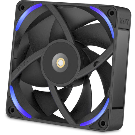 Nzxt f120x rgb kabinet blæser (sort, 120 x 120 x 30 mm, pwm)
