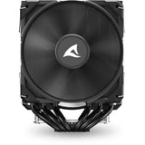 Sharkoon a60 CPU køler (sort, 4-benet PWM blæserstik)