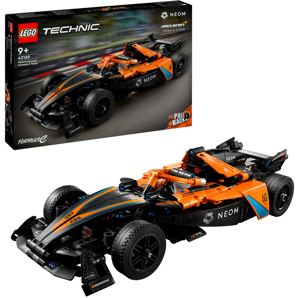Lego Technic Neom McLaren Formel E racerbil - 42169