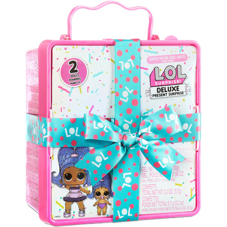 Mga underholdning l.o.l. overraskelse! deluxe gave overraskelse serie 2 pyjamas fest dukke