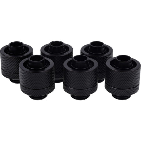 Alphacool eiszapfen 16 10mm kompressionsfittingforbindelse (sort, 6 stk.)