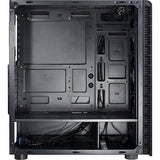 Inter-tech cxc2 midi tårnhus (sort | 3x usb-a | vindue)