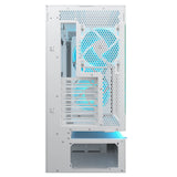 Cougar cfv235 mesh midi tårnhus (hvid | 2x USB-A | 1x USB-C | RGB | hærdet glas)
