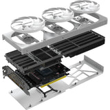 Inno3d geforce rtx 5070 ti x3 oc hvidt grafikkort (hvidt, dlss 4, 3x skærmport, 1x hdmi 2.1)