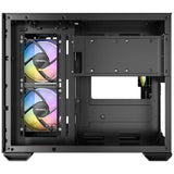Antec cx600m argb mini tårnhus (sort | 3x usb-a | hærdet glas)