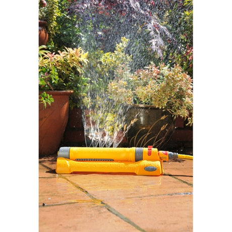 Hozelock 2976 oscillerende sprinkler pro 230 m² (gul)
