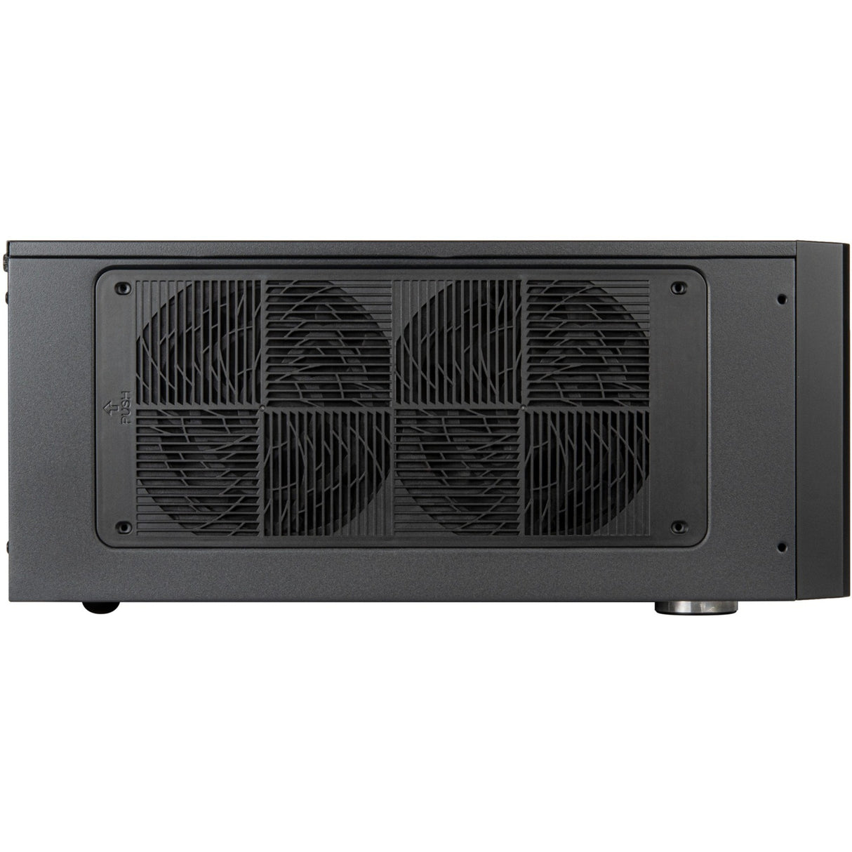 Silverstone SST-GD11B HTPC-hus (sort | 2x USB-A | 1x USB-C)