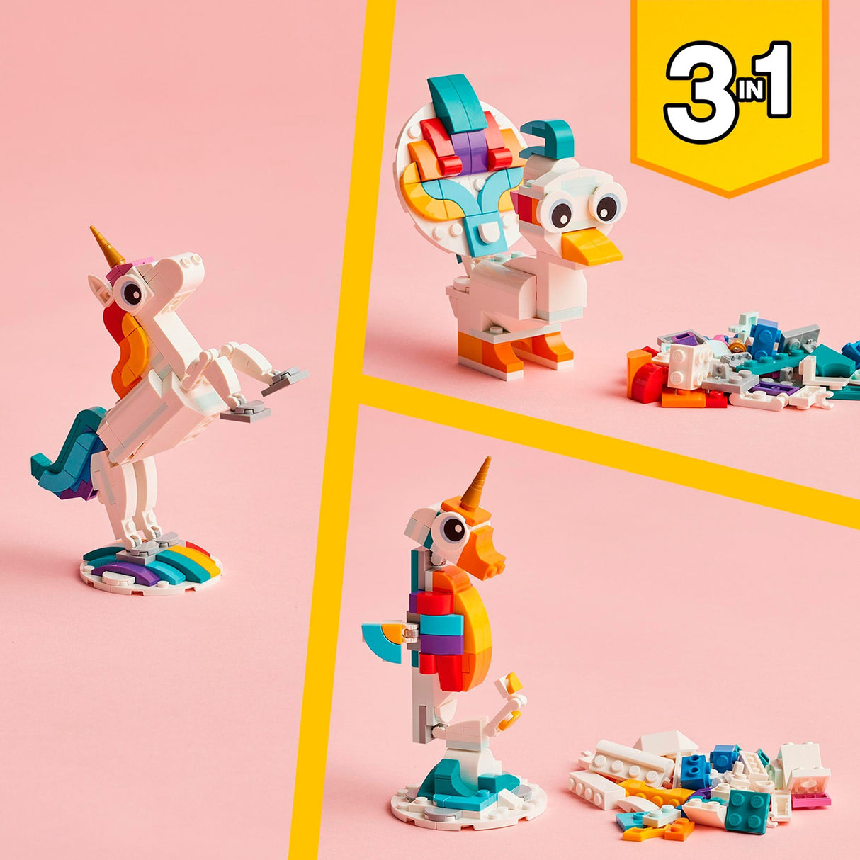 Lego creator 31140 3i1 magisk enhjørning