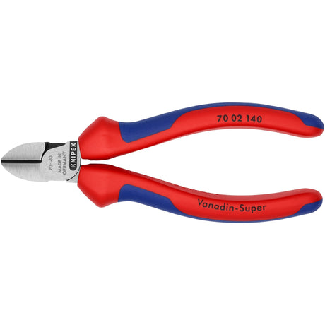 Knipex sideskæretang 70 02 140 skæretang (rød blå)