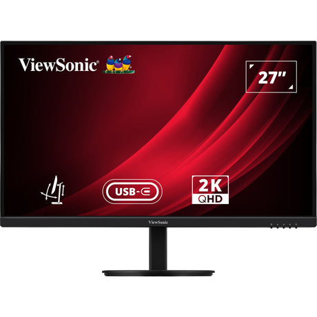 Viewsonic vg2709-2k-mhdu-2 27 skærm (sort, 1x HDMI, 1x skærmport, USB-C, USB-A, USB-B, 100hz)