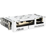 Asus Radeon RX 9060 XT Dual White Edition 16 GB grafikkort (hvidt, RDNA4, GDDR6, 2x Display Port, 1x HDMI 2.1)