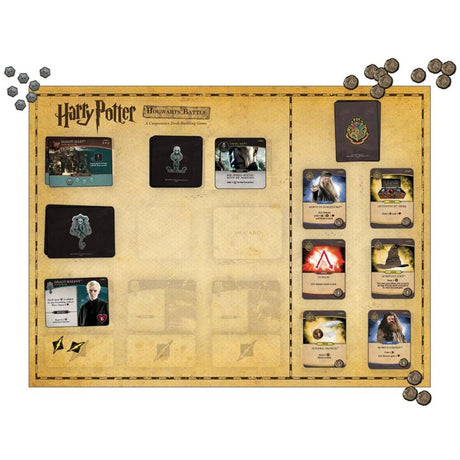 Usaopoly harry potter og slaget ved Hogwarts - engelsk brætspil