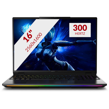 Erazer beast 16 x1 ultimate MD62732 16 gaming laptop (sort | core ultra 9 275hx | rtx 5090 | 32 GB | 2 TB SSD)