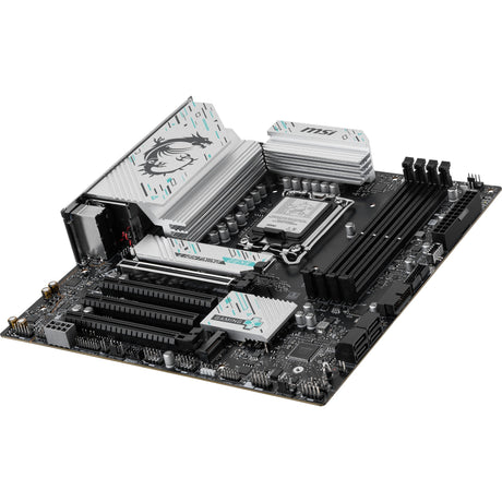 MSI B860M Gaming Plus WiFi Socket 1851 bundkort (RAID, 5GB-LAN, WiFi 7, BT, lyd, µATX)