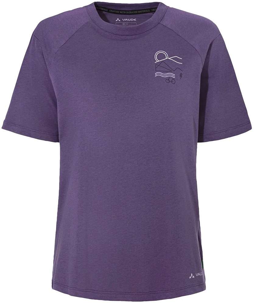 Vaude cyklist casual - dame t-shirt