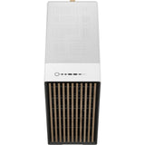 Fractal design nord xl midi tårnhus (hvid træfarve | 2x USB-A | 1x USB-C)