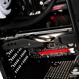Silverstone sst-ps13b midi tårnhus (sort | 2x USB-A)