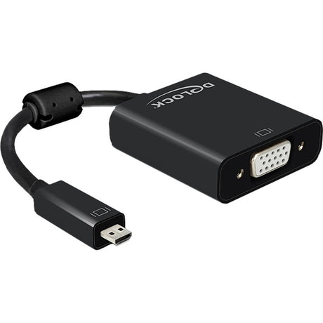 Delock micro HDMI til VGA adapter (sort, 0,17 meter)