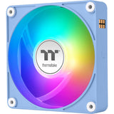 Thermaltake ct120 ex argb sync pc køleblæser hortensiablå (3-fan pakke) kuffertventilatorer (lyseblå, 3 stk., 120 x 120 x 25 mm, pwm)