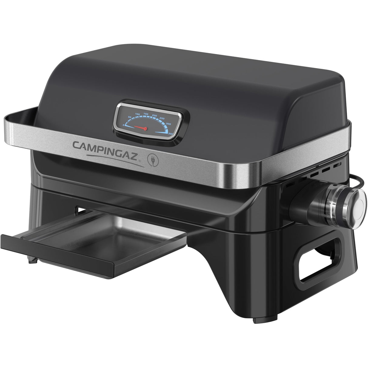 Campingaz attitude 2go elektrisk elektrisk grill (sort sølv, 2000 watt)