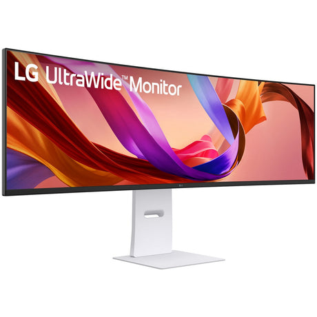 Lg ultrawide 49u950a-w 49 curved monitor (wit, 1x displayport, 1x hdmi, 1x usb-c, 2x usb-a, 144 hz)