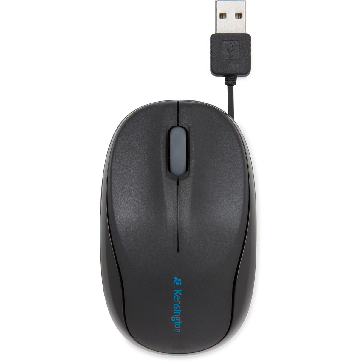 Kensington pro fit udtrækkelig mobilmus (sort, 1000 dpi)