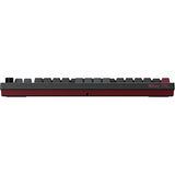 Montech mkey darkness tkl rgb mekanisk tastatur (sort, us-layout (qwerty), gateron g pro gul, 80% (tkl), hot-swappable, rgb, pbt)