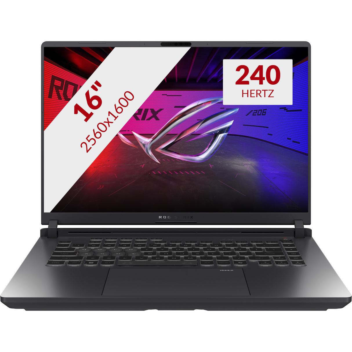 Asus ROG Strix G16 G615JMR-S5020W 16 gaming bærbar (Grå | Core i7-14650HX | RTX 5060 | 16 GB | 1 TB SSD)