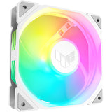 Asus tuf gaming tr120 argb reverse case blæser (hvid, 120 x 120 x 28 mm)