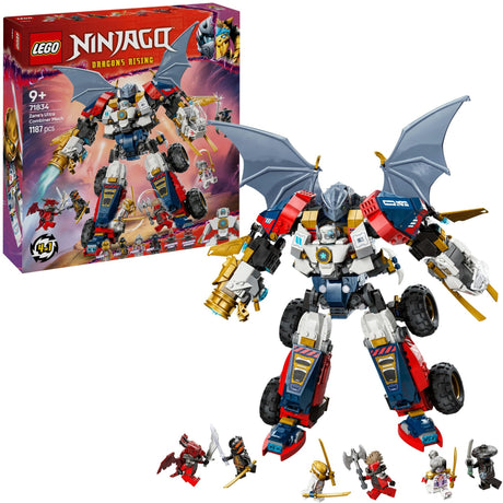 Lego ninjago 71834 zanes ultra combo mek