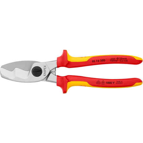 Knipex kabelskærer 200 mm - 9516200