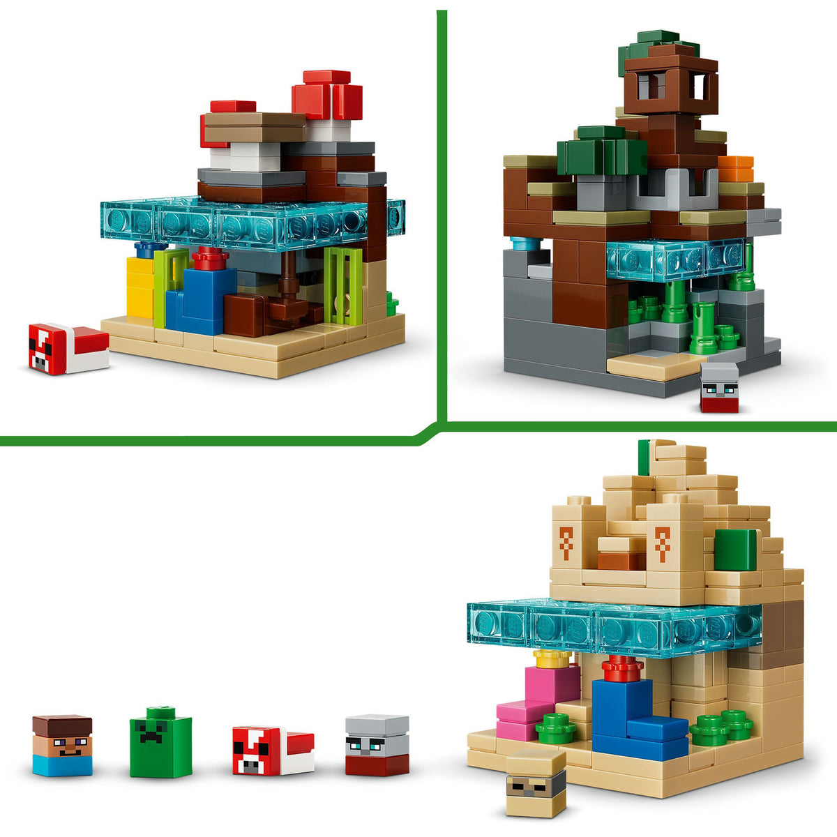 Lego minecraft 21589 mini biomer