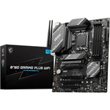 MSI B760 Gaming Plus Wi-Fi Socket 1700 bundkort (grå sort, RAID, 2,5 GB LAN, Wi-Fi 6e, BT, lyd, ATX)