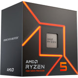 AMD Ryzen 5 7400, 3,7 GHz (4,7 GHz Turbo Boost) socket AM5-processor (ulåst, i æske)