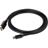 Club 3d mini displayport - displayport 1.2 kabel (sort, 2 meter)