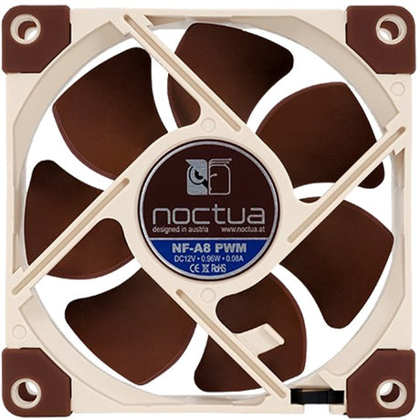 Noctua nf-a8 pwm kabinetventilator (80 x 80 x 25 mm)