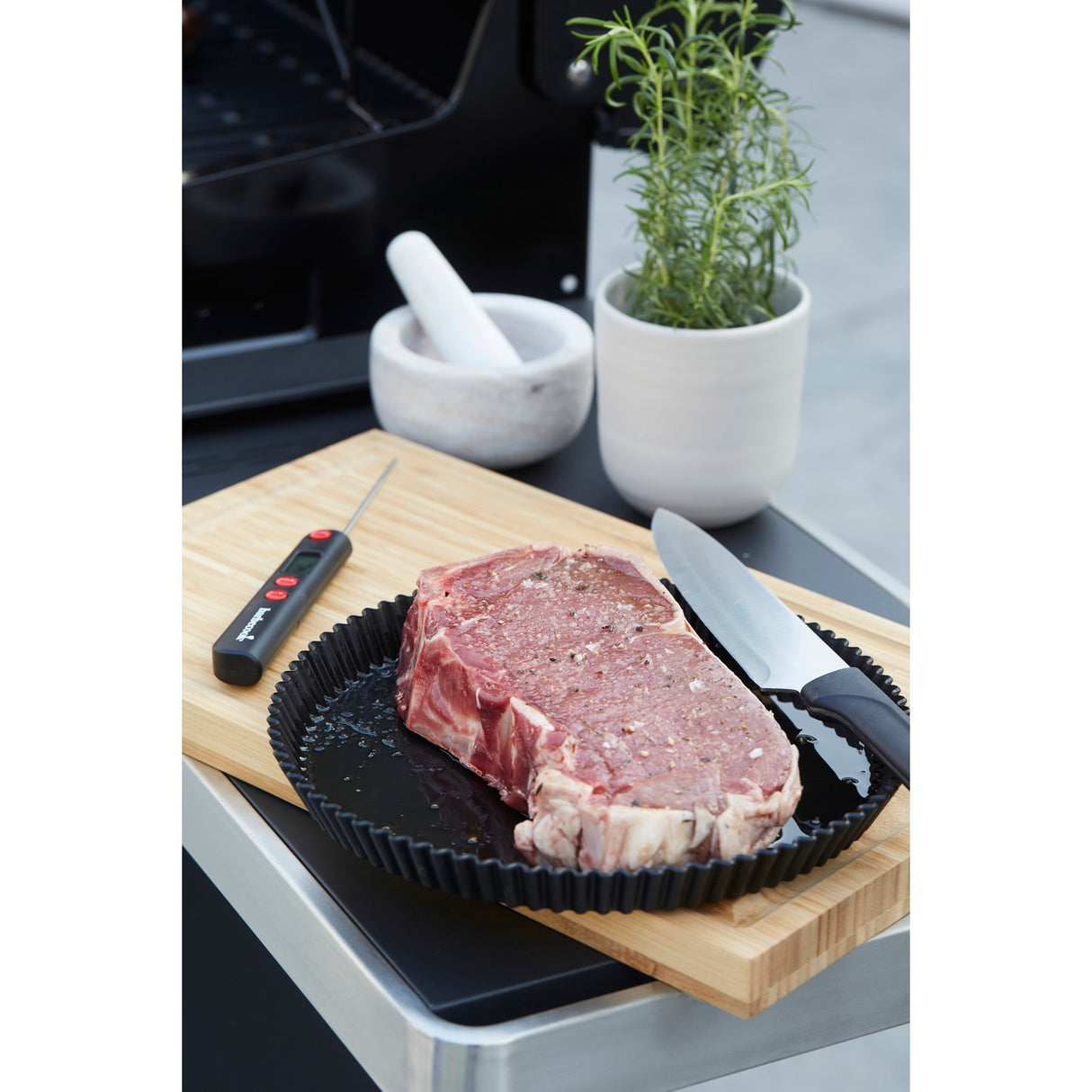 Barbecook digital lommetermometer (sort)