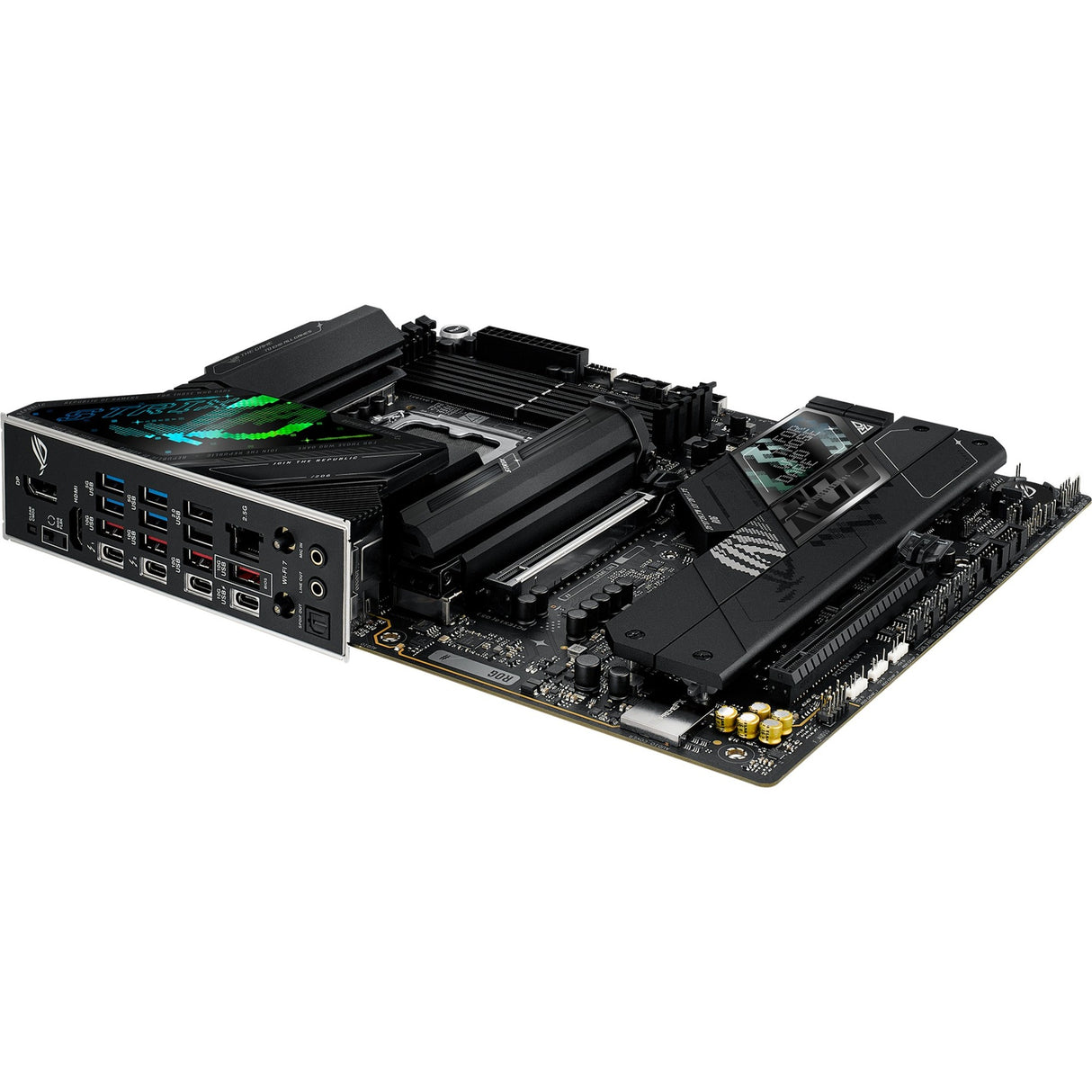 Asus ROG Strix Z890-F Gaming WiFi Socket 1851 bundkort (sort, RAID, 2,5 GB-LAN, Wi-Fi 7, BT, lyd, ATX)