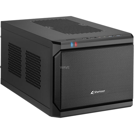 Sharkoon qb one mini tårnhus (sort | 4x usb-a)