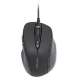 Kensington pro fit kablet mellemstørrelse mus (sort, 1000 dpi)