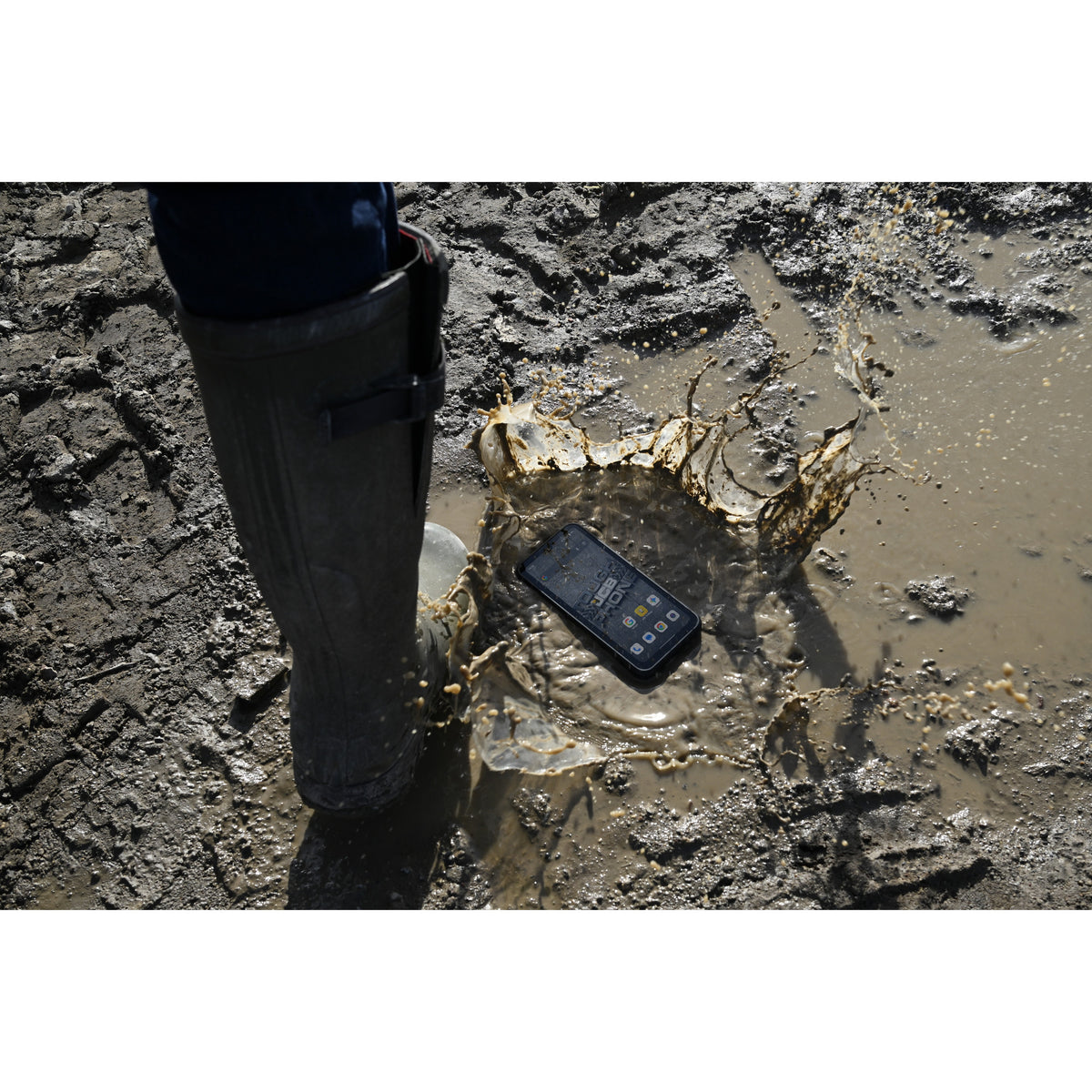 Jcb toughphone e50 smartphone (sort | 128 GB | android 16 | dual-SIM)