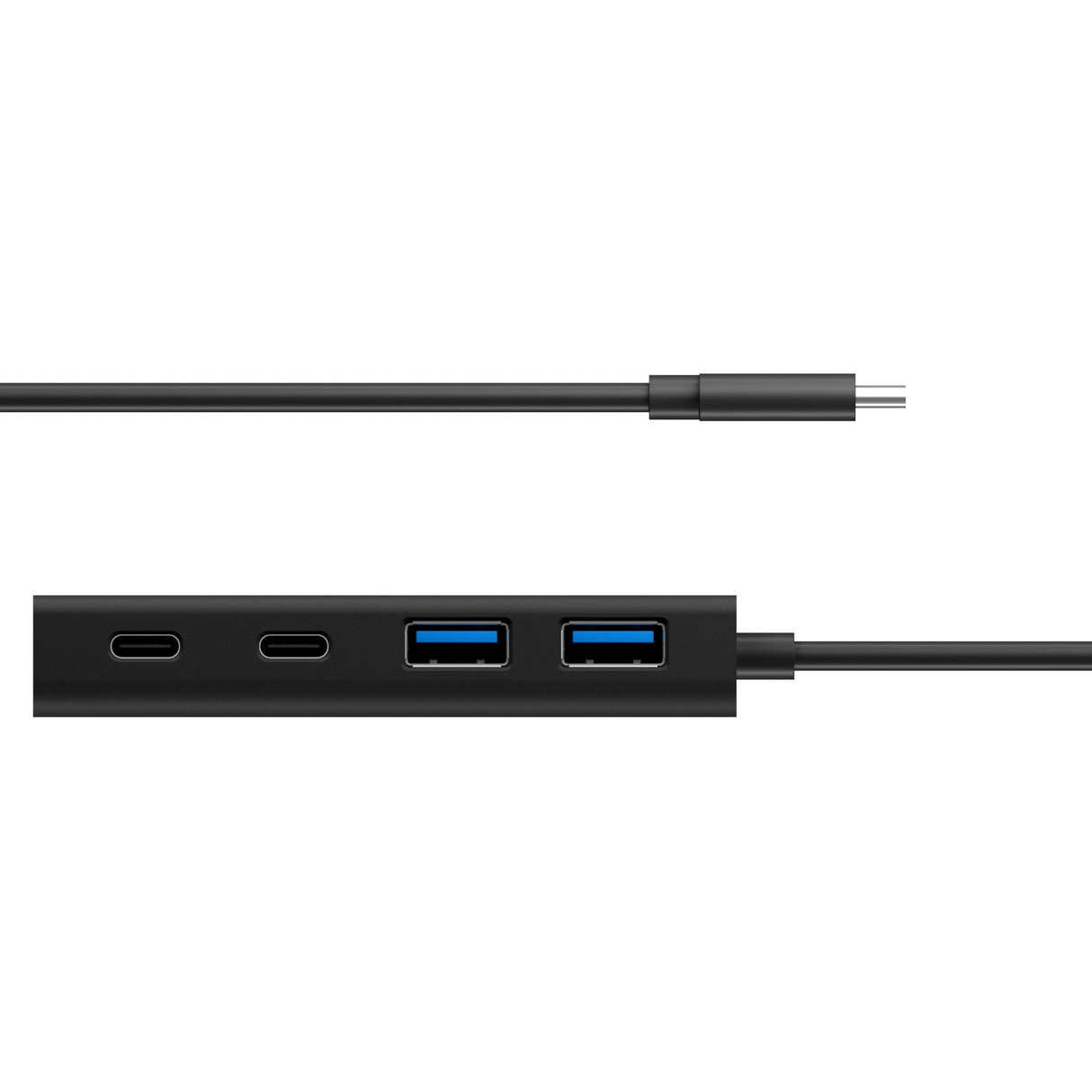 Icy box ib-hub1426-cpd usb hub (sort)