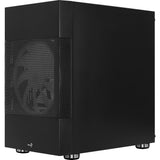 Aerocool atomic v2 mini tårnhus (sort | 2x USB-A | vindue)