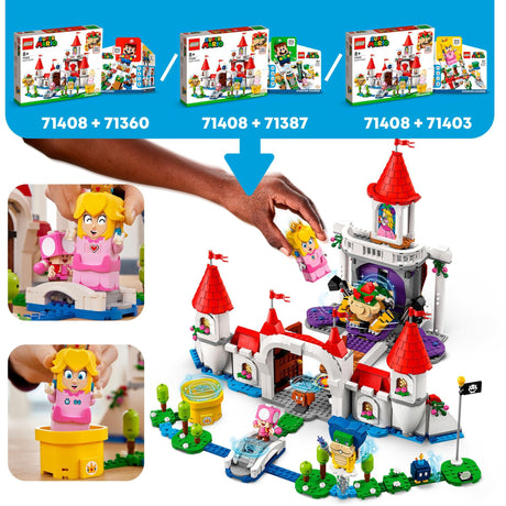Lego Super Mario - Udvidelsessæt: Peach' Castle Construction Toy (71408)