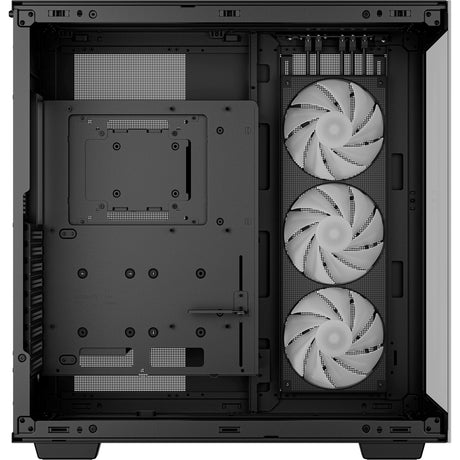 Deepcool CH780 Midi Tower-hus (sort | 4x USB-A | 1x USB-C | RGB | hærdet glas)