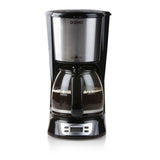 Domo kaffemaskine med timer og display do708k kaffefiltermaskine (sort, 1,5 liter)